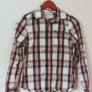 Boys Large Abercrombie Button Down Shirt